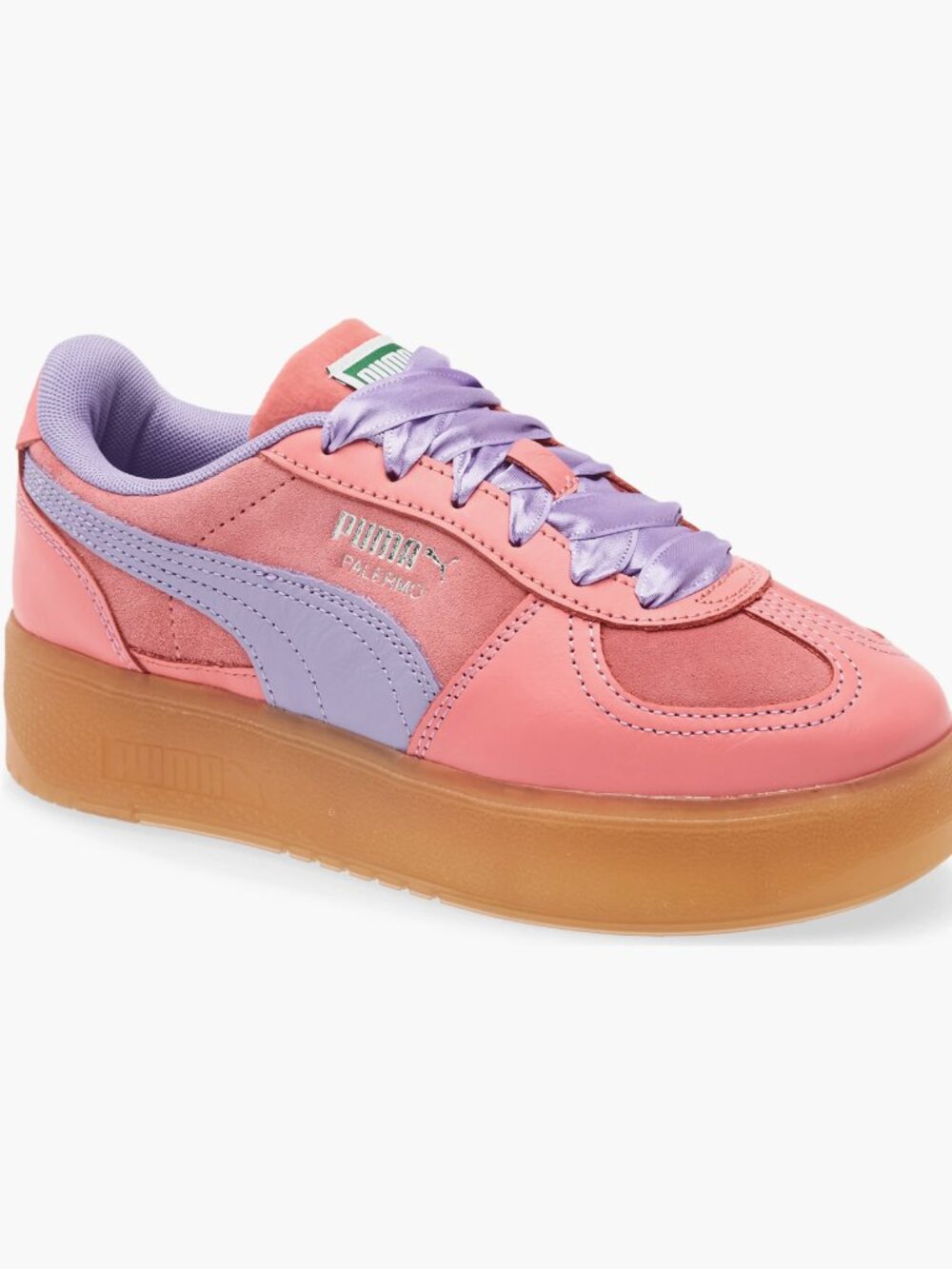 PUMA Palermo Elevata Platform Sneakers -  Magic Rose | Caramel Latte